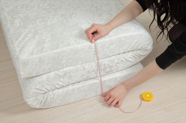 三つ折りできるモットン